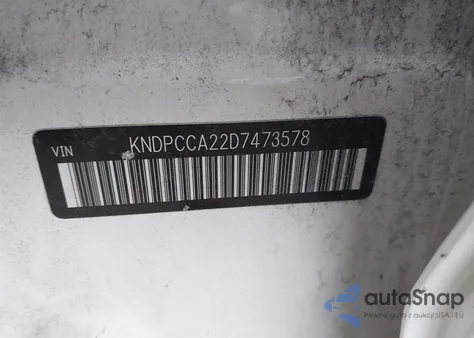 2013 Kia Sportage Ex z USA, uszkodzony, nr VIN KNDPCCA22D7473578